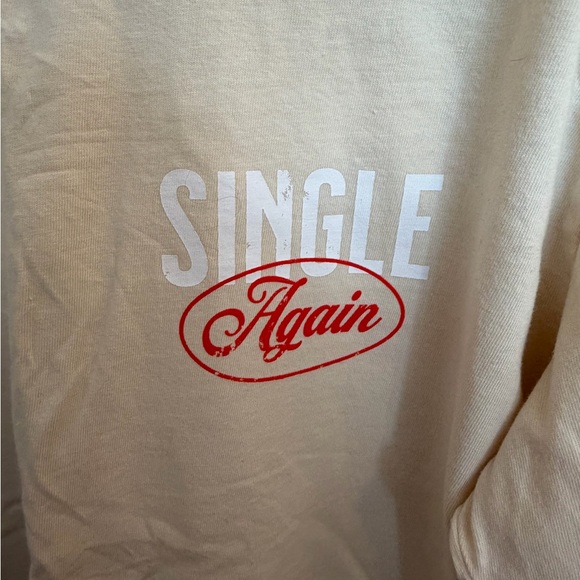 Josh Ross Single Again Tour Long Sleeve Shirt UNISEX - Picture 6 of 9